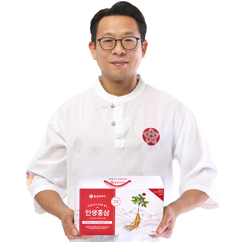 홍삼이야기 저온숙성 국내산 홍삼액 100% 진액 80ml 30포