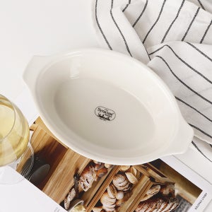 시라쿠스 뉴욕 빈티지 타원볼 그라탕기 25cm