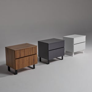 갤러리 550 철제다리 템바보드 북유럽 미니 협탁