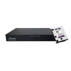 이지피스 WQHDVR-5116H 265(2TB 포함) 500만화소 16채널 DVR 녹화기