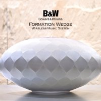 사운드유나이티드 정품 B&W 바워스 앤 월킨스 포메이션 웨지 FORMATION WEDGE 와이어리스 커브형 블루투스 스피커 블랙 , 실버