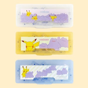 포켓몬 삼각자 각도기 세트 4PCS 케이스