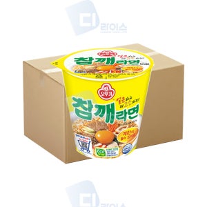 오뚜기 참깨라면 65g 미니컵 30개 소컵 컵라면 고소한