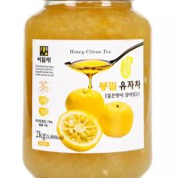 씨밀레 봉밀 유자차 2kg x 2병