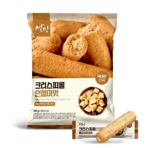 설빙 크리스피롤 인절미맛 50개입 x1팩 국산곡물사용