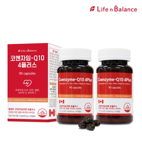 라이프 엔 밸런스 코엔자임 Q10 4플러스 3박스 9개월분