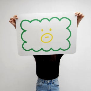 욕실 빨아쓰는 규조토 발매트 3세대 A 곰춘배