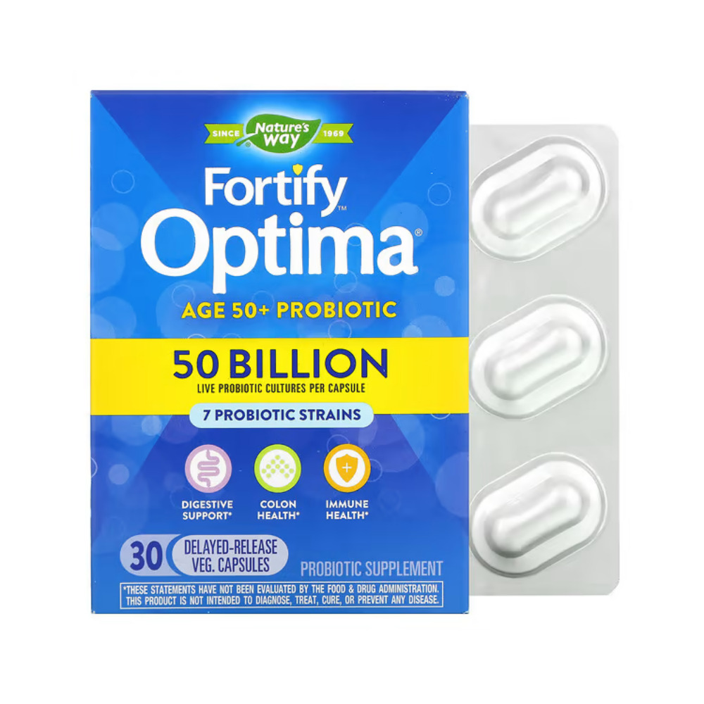 네이처스웨이 Fortify <b>Optima 프로바이오틱스</b> 500억 유산균 30베지캡슐