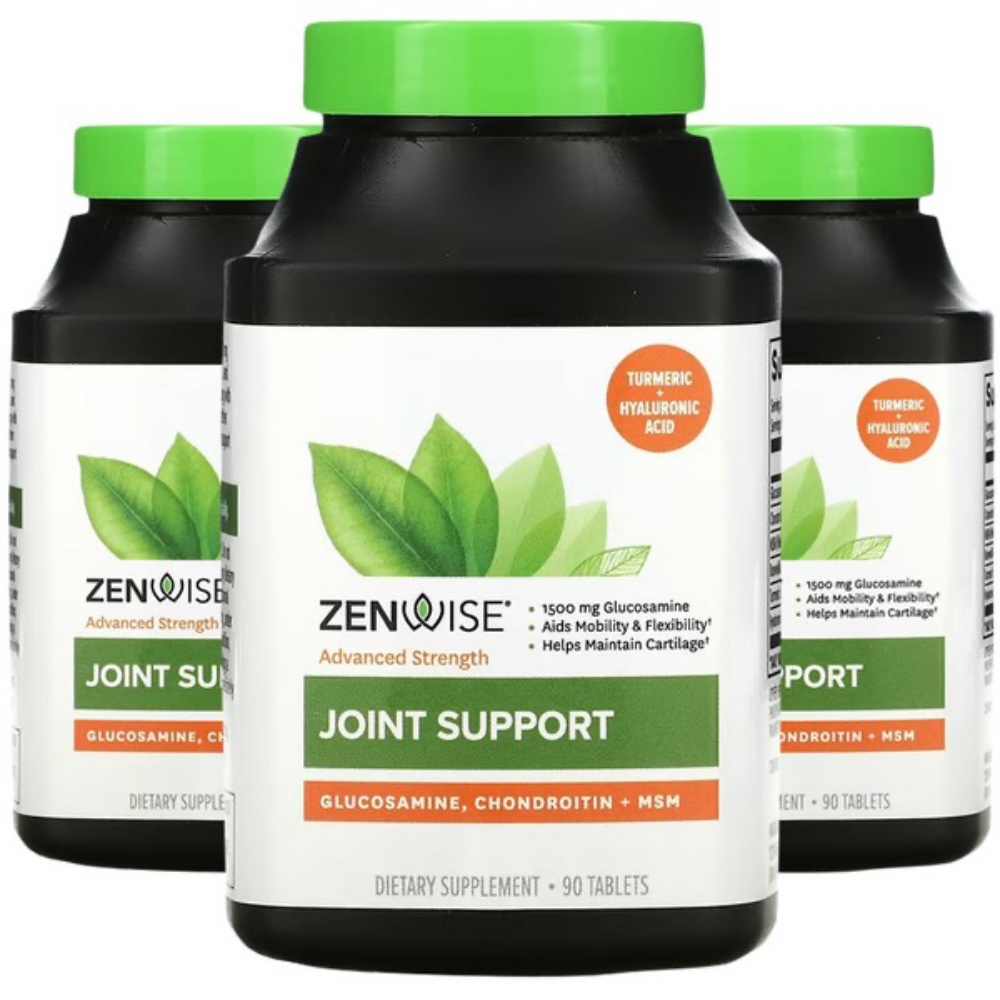2+1 젠 와이즈 조인트 서포트 <b>글루코사민 콘드로이친 MSM</b> 90정