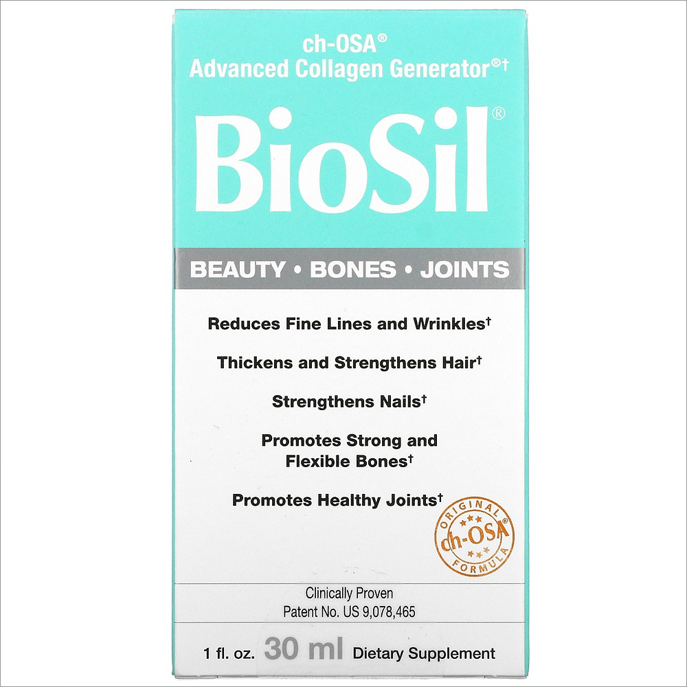 내추럴팩터스 바이오실 <b>Biosil 뷰티 본 조인트</b> 규소 콜린 <b>30ml</b>