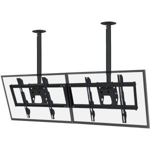 엔산마운트 PC-LH2 신형 65가로2대 천장형 브라켓 TV 모니터 거치대