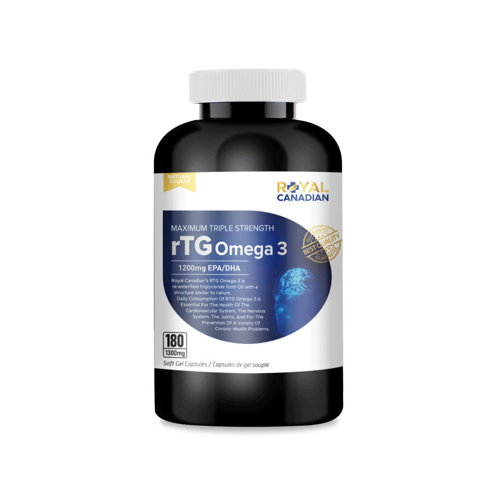 로얄캐네디언 알티지 <b>오메가3</b> rTG <b>OMEGA3</b> 180캡슐, 1개