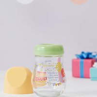 더블하트 모유실감 마이프레셔스 유리젖병 파티160ml(젖꼭지미포함)