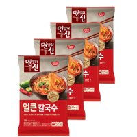 동원 면발의신얼큰칼국수 268g x 4개