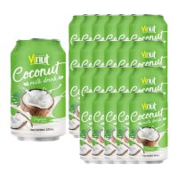 VINUT 비넛 코코넛밀크 330ml x 24캔 음료