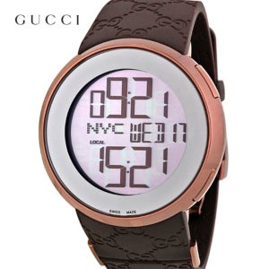 구찌 전자시계 우레탄밴드 YA114209 백화점A/S가능