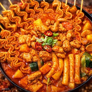 캠핑 음식 밀키트 순살 닭볶음탕 닭도리탕 오뎅도리탕 간편 요리 맛집 테오푸드