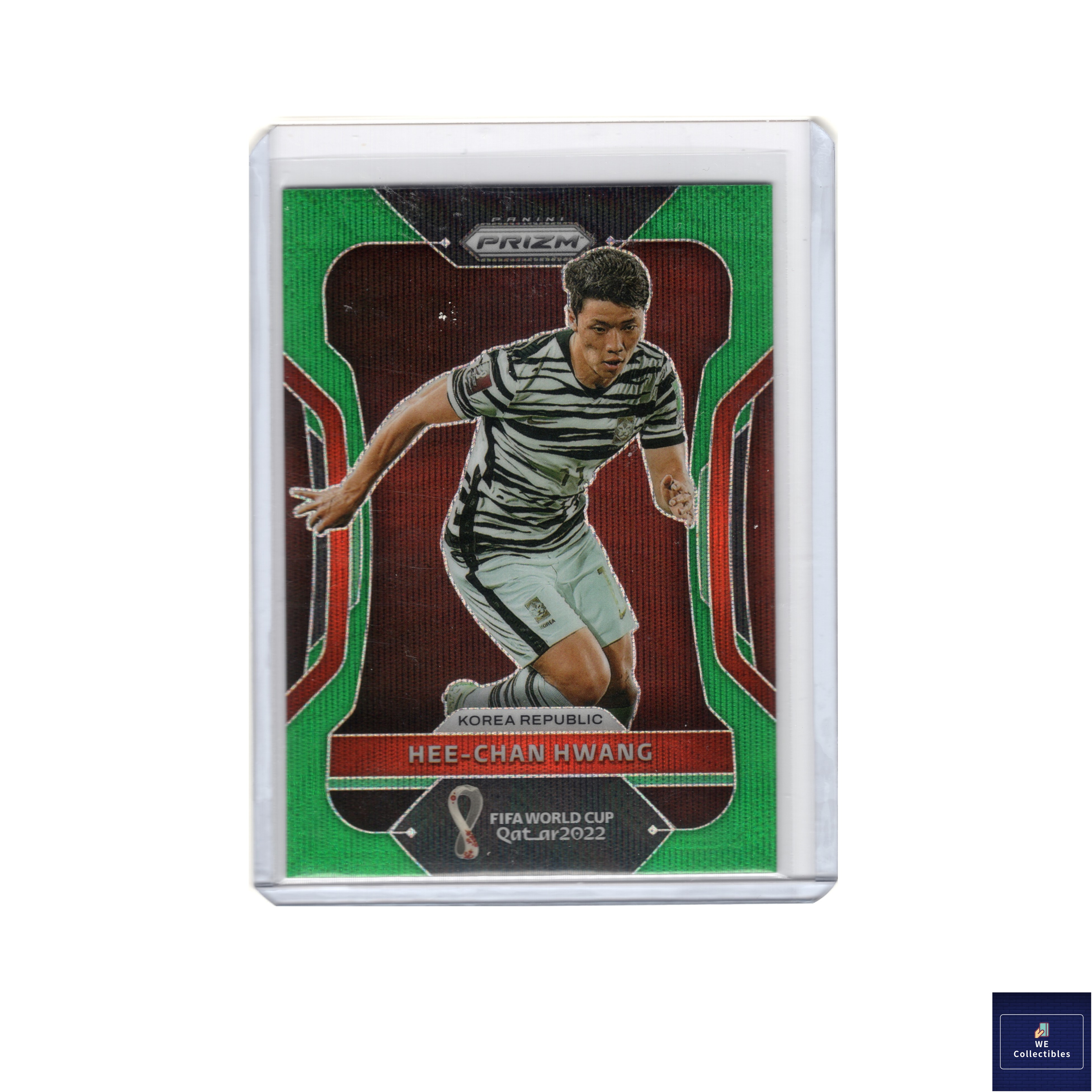 황희찬 파니니 월드컵 그린 웨이브 프리즘 2022 Panini 축구카드 2516