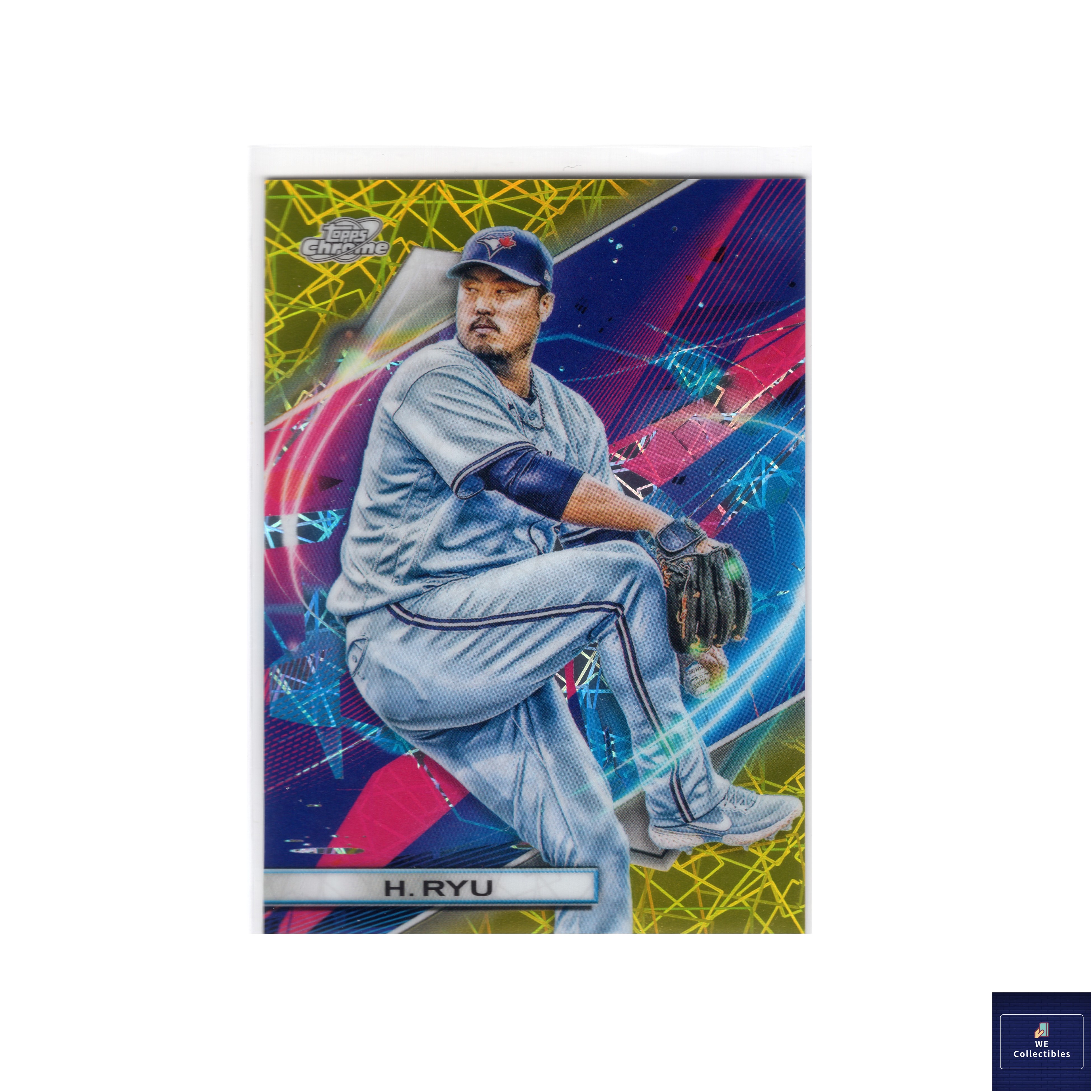 류현진 탑스 코스믹 50장 한정 골드 2022 Topps 야구카드 한화 MLB 2514