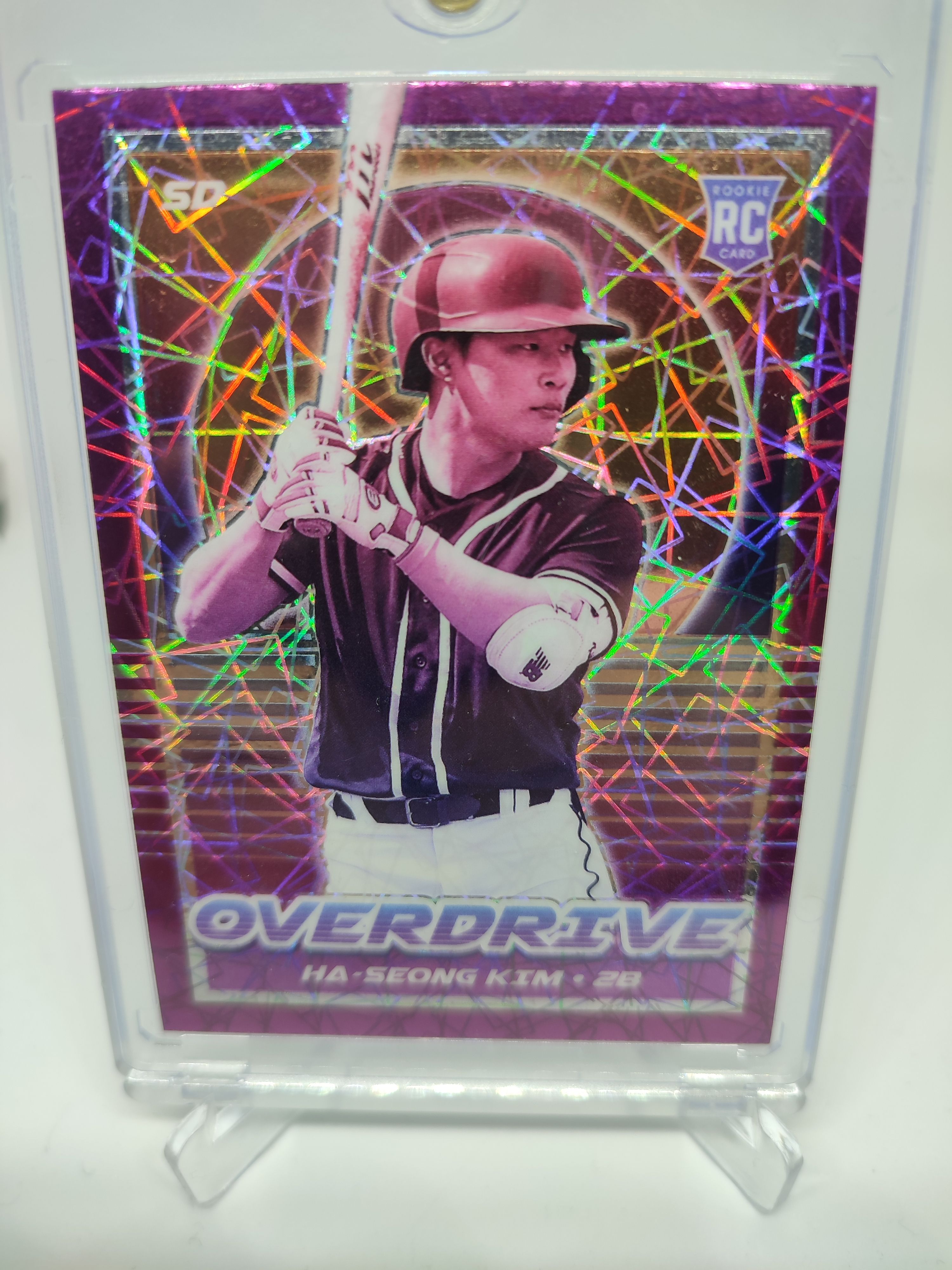 2021 Panini Overdrive PURPLE 김하성 루키 카드 야구 MLB 카드