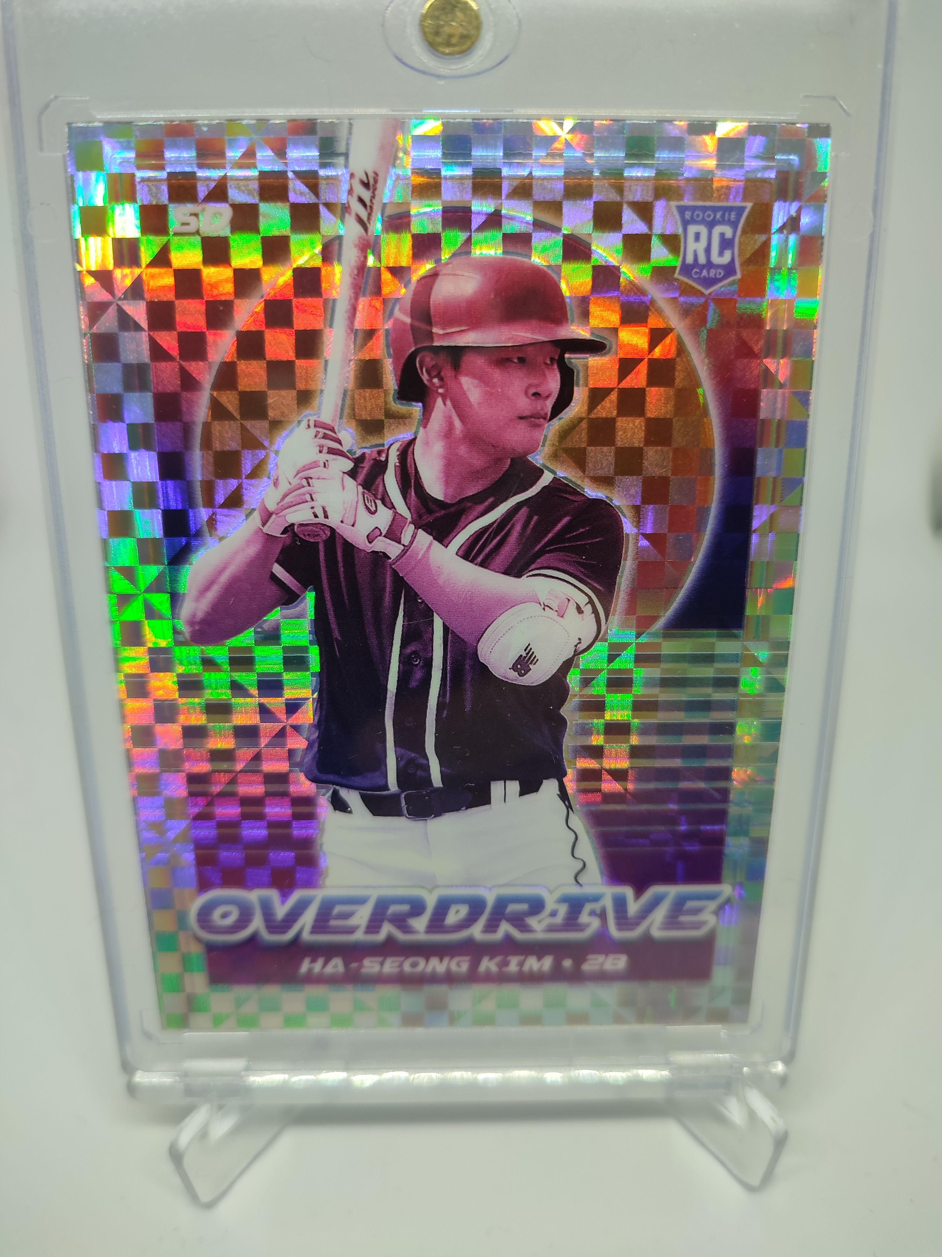 2021 Panini Overdrive BLOCK 김하성 루키 카드 야구 MLB 카드