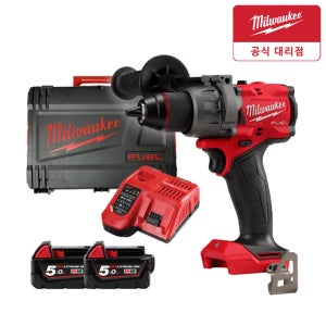 밀워키 M18 FPD3-502X 충전 해머드릴 드라이버 GEN4 5.0AhX2 케이스포함