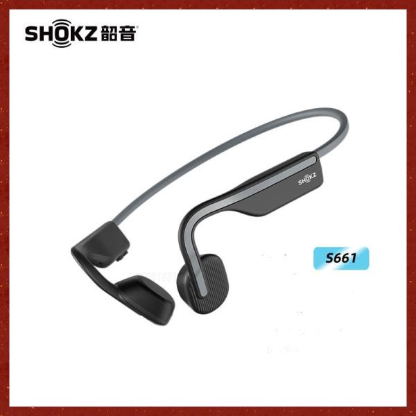 Shokz-오리지널 오픈 무브 AS661 골전도 블루투스 스포츠 헤드셋, 방수 소음 <b>감소</b> 귀 걸이 형 이어폰