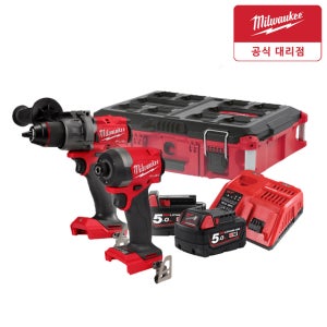 밀워키 M18 FPP2A3-502P 18V 콤보세트 GEN4 FPD3 FID3 5AhX2