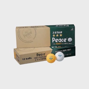 Peace 피스 탁구공 3성 12개입