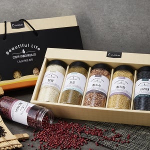 나노미 현미 잡곡 6개 주문시 선물세트 포장 찹쌀 찰현미 찰보리 흑미 귀리 찰수수 차조 찰기장 서리태 적두 팥 녹두 울무 혼합곡 오곡밥