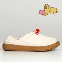 헌터 인아웃 누빔 패딩 슬리퍼 아이보리 HUNTER IN OUT SLIPPER