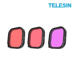 텔레씬 GP-FLT-904 고프로 방수 케이스 전용 레드 필터 세트