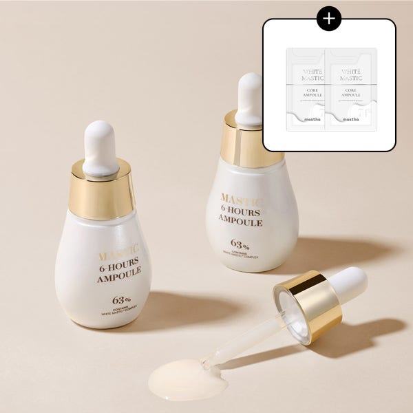 매스티나 화이트매스틱 브라이트닝 기미 앰플 스포이드 15ml x 2개 (+앰플 2매)