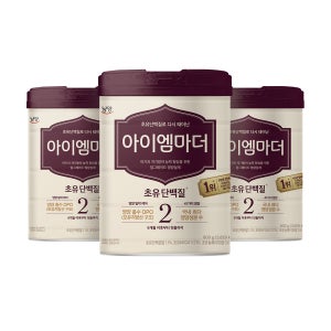 초유성분 아이엠마더 2단계 (6~12개월) 800g, 3개