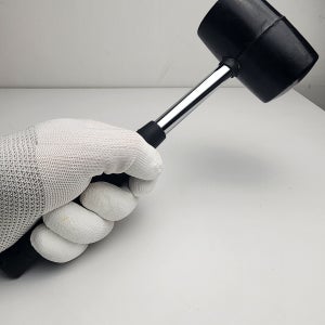 목공 스틸 고무망치 타일 선반설치 작업 캠핑 조립용 고무해머