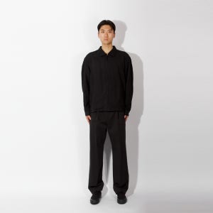 나다 낫 나다 드리즐러 자켓 ATON 바지 블랙 코디 일본 브랜드