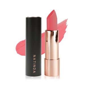 나틴다 아트인블랙 매트 립스틱 화사한 오렌지빛 코랄 05 럭셔리 코랄