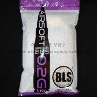 0.2g BLS 비비탄 보라돌이 정밀 등급 BB탄 (화이트) 1kg 약5000발 Precision BBs White 1kg