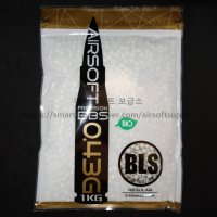 0.43g BLS 바이오 비비탄 (흰색) 중량탄 1kg 약2325발 바이오탄 BB탄 Bio BBs White 1kg