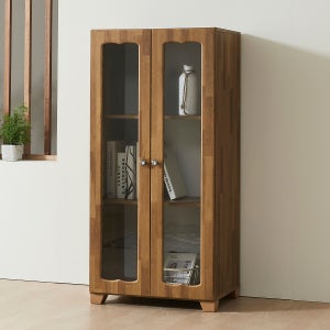 로지C 3단 유리 진열 장식장 600 MR22359