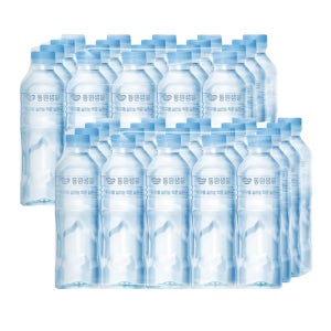 동원샘물 500ml 40개 무라벨 친환경생수배달