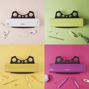 카피어랜드 A4 소형 코팅기 H290 색상4종 2롤러