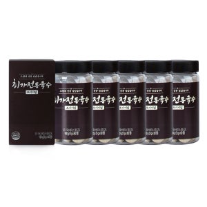 최가전통육수 천연조미료 고체 코인 육수 한알 오리지널 멸치, 60개입, 5개