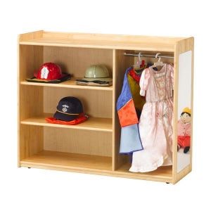 고무나무역할의상정리장/거울부착/대