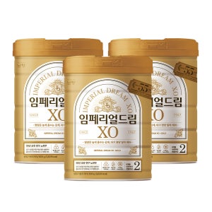임페리얼드림XO 골드 2단계 (6개월이후부터 첫돌까지) 800g, 3개