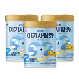 아기사랑수 2단계 (6개월이후부터 첫돌까지) 800g, 3개