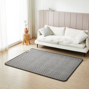 멜란지 그레이 EMF 탄소매트 카본매트 전자파 없는 전기매트 150x200cm