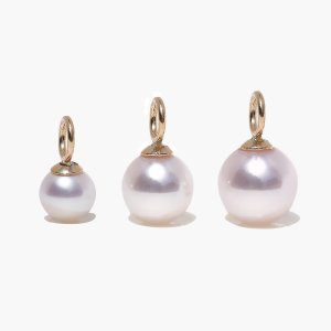 미스티그레이 14k 18k 아코야 진주 펜던트 모음전 6mm, 7mm, 8mm 진주펜던트