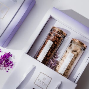 콩고물 도라지정과 220g 호두정과 140g세트 회사 돌 답례품 결혼식 부모님 명절 선물