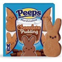 핍스 마시멜로우 초콜릿 푸딩 버니 사탕 쿼트 85g Peeps Marshmallow Chocolate Pudding Bunny Candy Basket